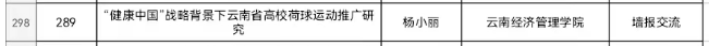 喜报！我校教师学术论文在2023云南省第九届学校体育科学大会获奖 第 4 张