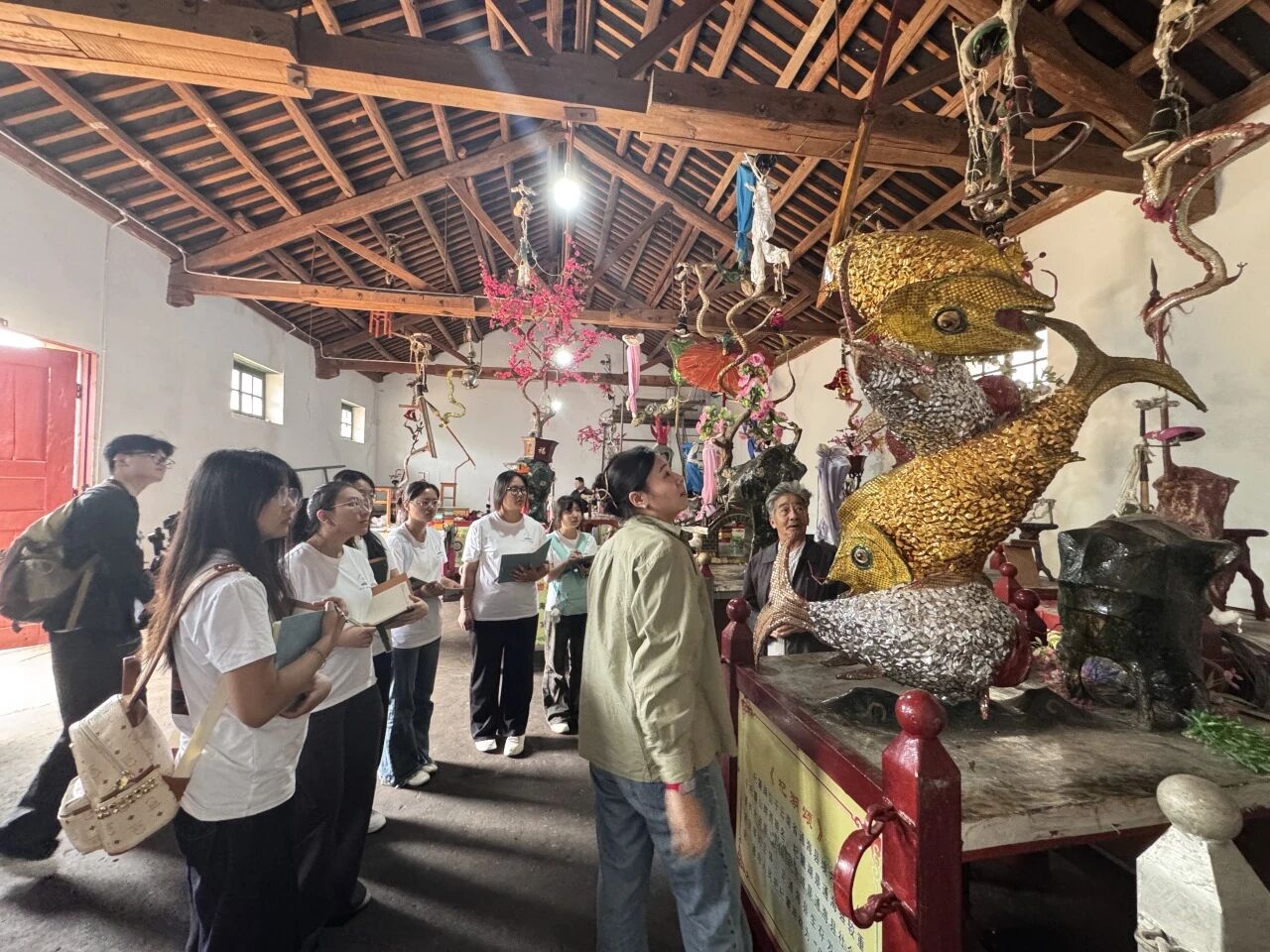 暑期社会实践 | 青春力量助力非遗传承 走乡村促振兴实践队探访通海高台 第 4 张 暑期社会实践 | 青春力量助力非遗传承 走乡村促振兴实践队探访通海高台 第 4 张