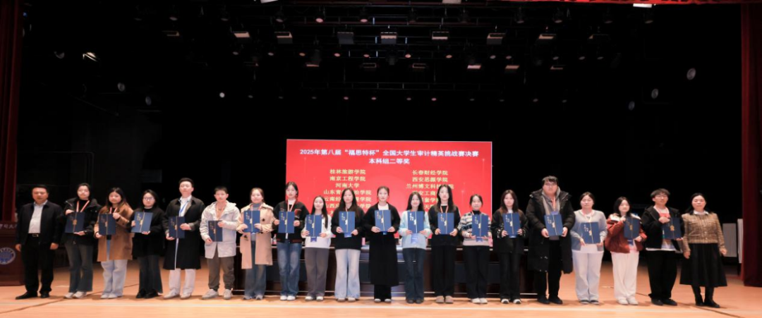 喜报 | 财经商贸学院学子在第八届“福思特杯”全国大学生审计精英挑战赛本科组决赛斩获全国二等奖 第 3 张